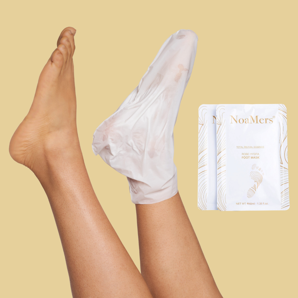 Total Care Essence Rose Hydra Foot Mask